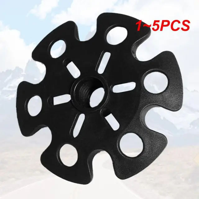 1~5PCS Trekking Pole Snow Basket Outdoor Camp Hike Pole Walk Stick Cane Snowflake Basket Mud Sand Snow Ski Replacement Parts