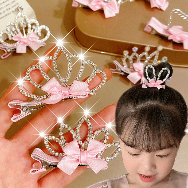 Vochtig De controle krijgen Handig 3D Crown Haarspeld Kinderen Hoofddeksels Baby Meisje Prinses Haarspeld Haar  Clip Accessoires Meisjes Rhinestone Hoofdtooi Haarspelden| | - AliExpress