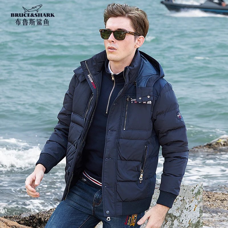 Jacket Feather 80 Men Winter Light Feather Jacket Men Feather