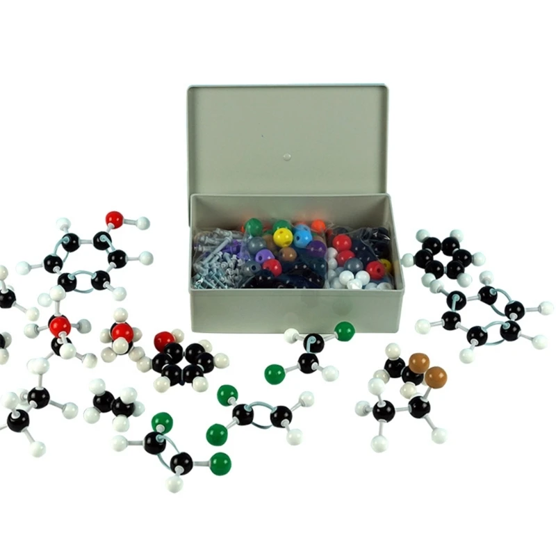 

448F Molecular Models Include 116 Atoms 150 Bonds Chemistry Set for Student Teacher