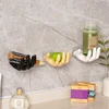 Wall Hook Punch-free Hand Shape Resin Self Adhesive Hooks Creative Decorative Wall Mount Hand Storage Hanger Bathroom Supplies 2