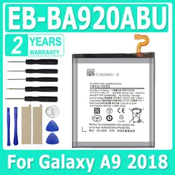 High - Capacity Replacement Battery with Tool Kit for Samsung Galaxy Smartphones (For A9s A9 2018)