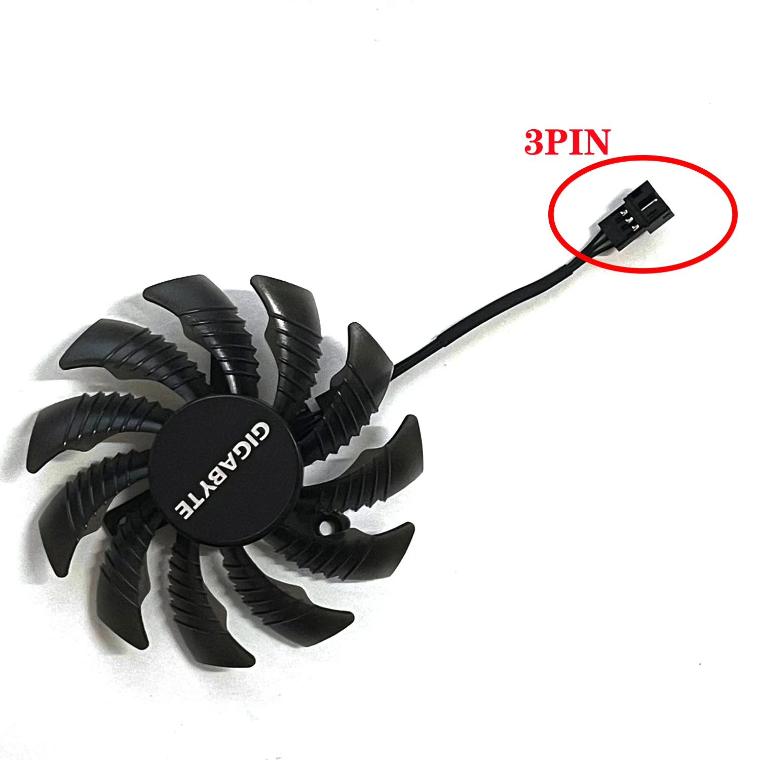 GPU Fan 3pin 75mm For Gigabyte GTX 970 Windforce G1 R9-280X GV-R928XWF3-3GD GV-R928XOC Graphics Card gpu fan