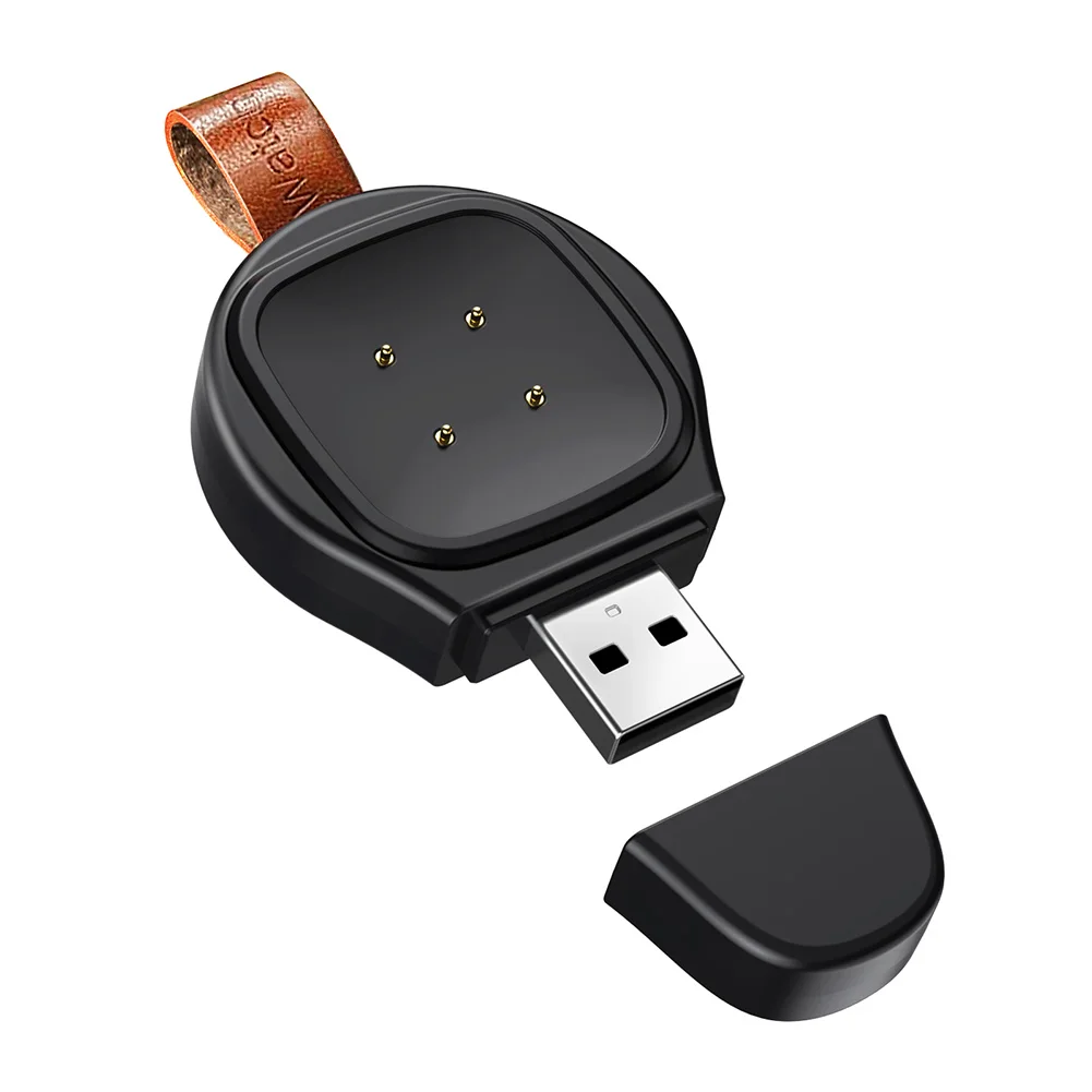 For Fitbit Versa 3/Fitbit Sense Charger Magnetic USB/Type-C Watch Charger Smart Watch Portable Wireless Charger Travel Cordless