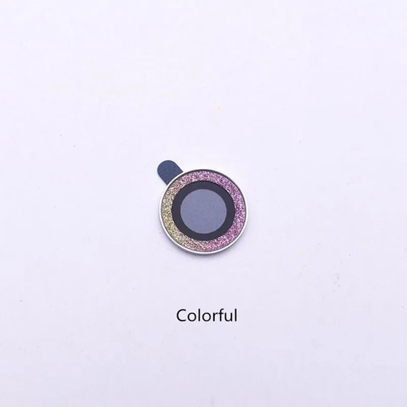 Elegant Metal Ring Camera Lens Protector - Full Coverage Glass Lens Film