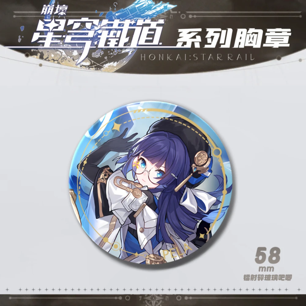 Spiel Honkai Impact Luocha Kafka Himeko Fu Xuan Dan Heng Bronya Zaychik Bailu Asta Arlan Qingque Blade Seele Badge Geschenk – Detail 15