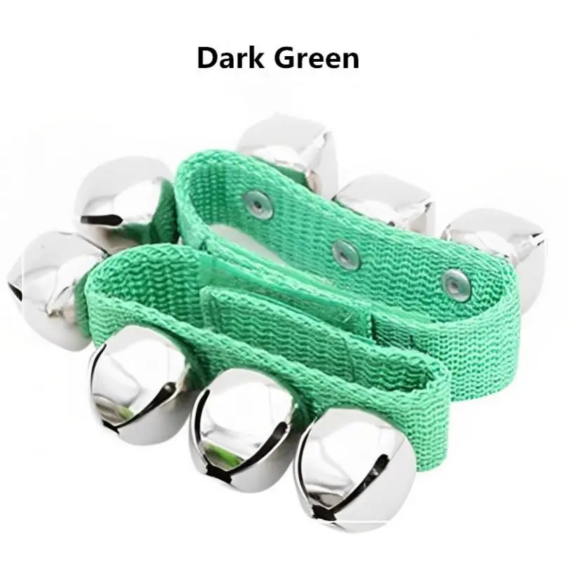 2pcs/set Wristbell Oxford Fabric Wrist Bell for Musical Accompaniment / Stadium Atmosphere Orff Instruments
