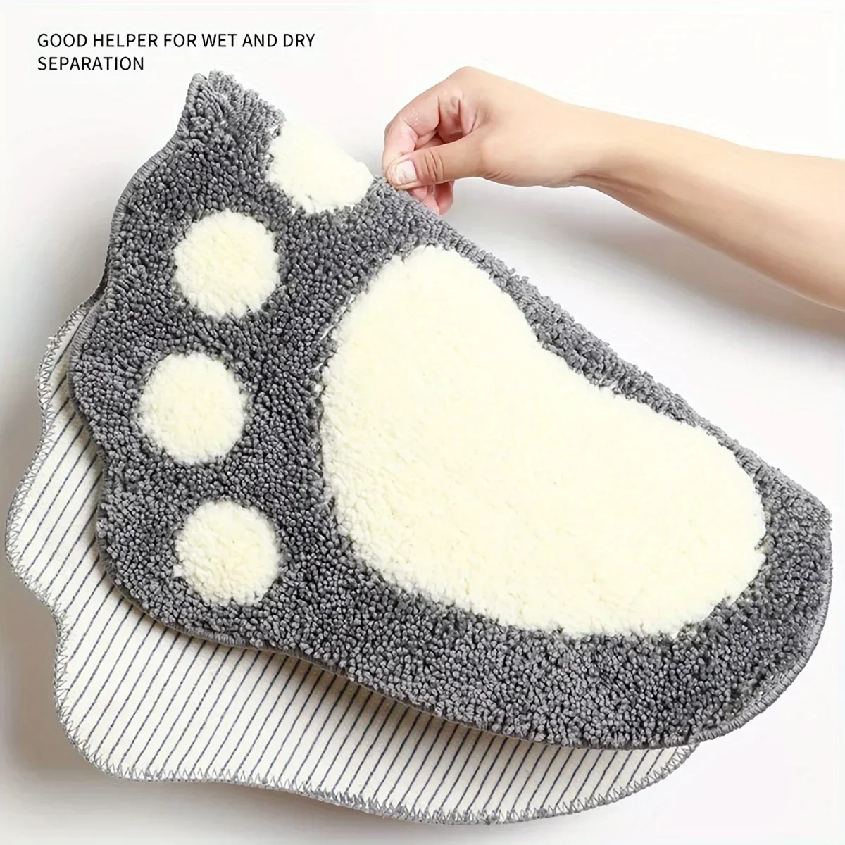 1 Bath Mat with Anti Slip Super Absorbent Ultra-fine Fiber Soft and Comfortable Bathroom Carpet and Floor Decoration floor mat