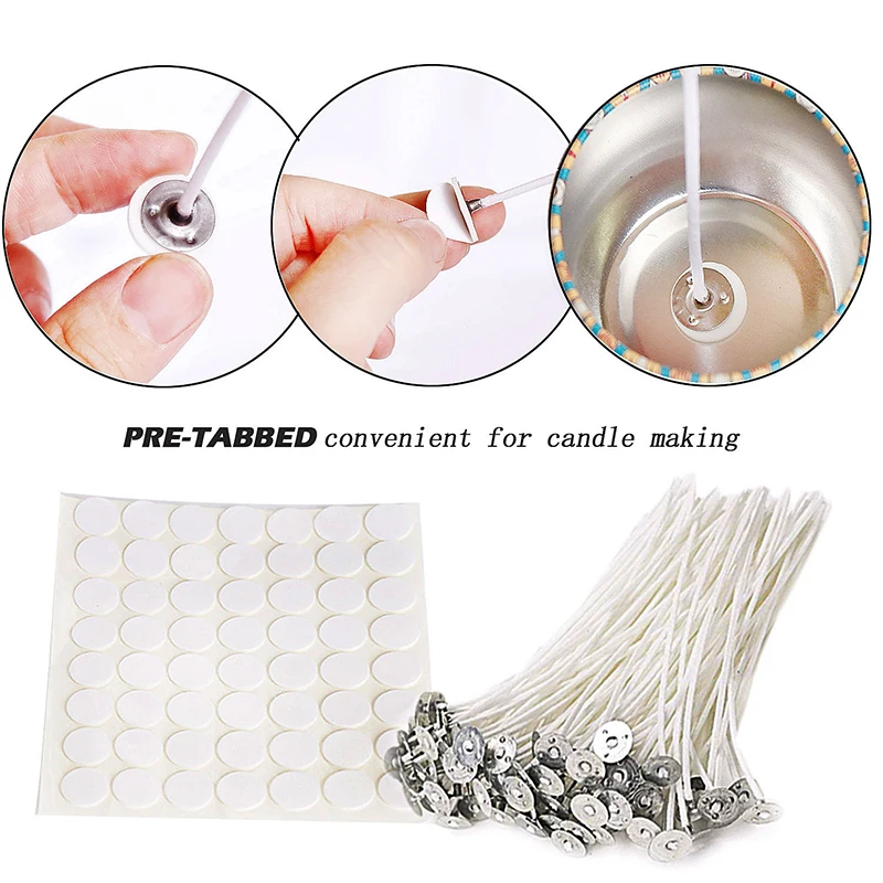 Kit Fabrication Bougies DIY - Cire Soja, Huiles Parfumées, Colorants - 9 Boîtes - Idée Cadeau Créative
