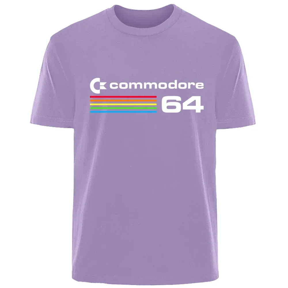 Commodore 64 men's tops summer fashion cotton breathable and comfortable T-shirt casual fashion street wear