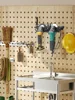 Angle Grinder Holder 2 Bay Multipurpose with Cord Hanger Wall Mount Bracket for Angle Grinders Garage Workspace Wrenches Cutters 6