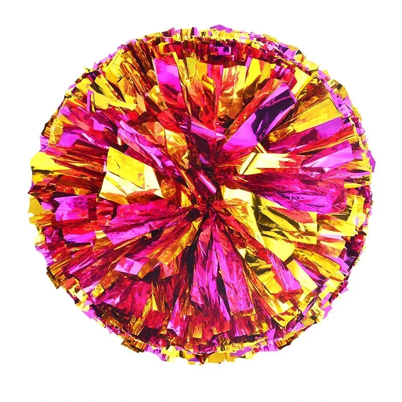 Cheerleader's Cheering Pom Poms 2pcs Apply To Sports Match And Vocal Concert Color Can Free Combination