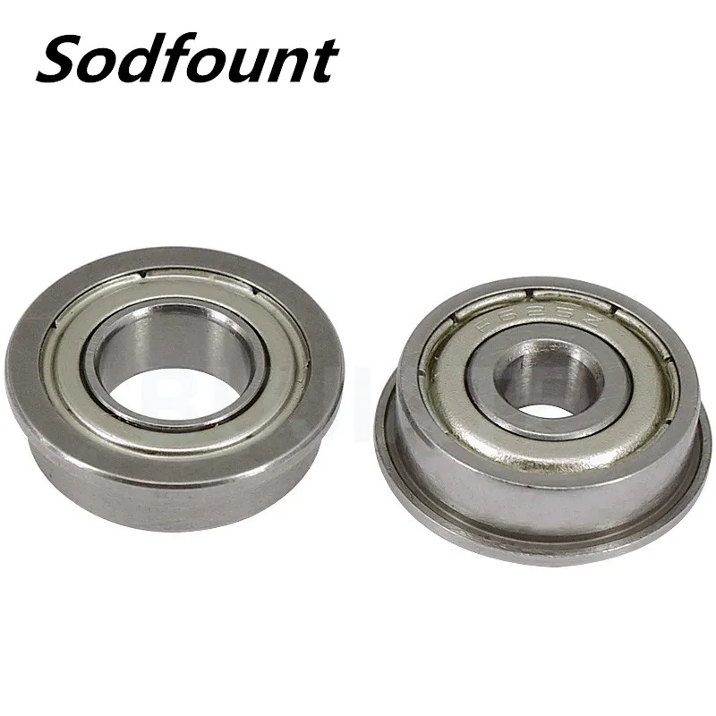 

50PSC Miniature inch flange bearing FR3-2Z with flange FR3ZZ size 4.762*12.7*4.978mm