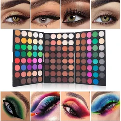 Ultimate 120-Color Waterproof Eyeshadow Palette - Glitter, Matte & Nude Tones (120 color)