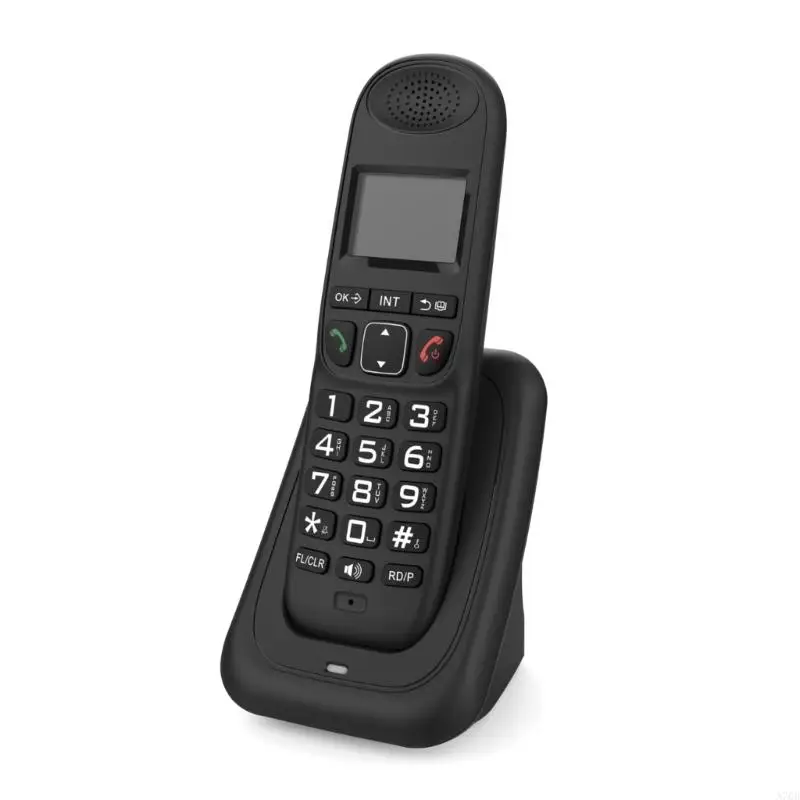 A70B D1003 Cordless Phone Handheld Telephone with CallerID Storage with Large LCD Display Landlines Phones