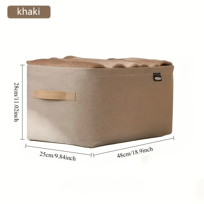 1PC Lightweight and Durable Storage Basket, Space Saving Rectangular Storage Basket Suitable for Clothing Storage Shelf Baskets