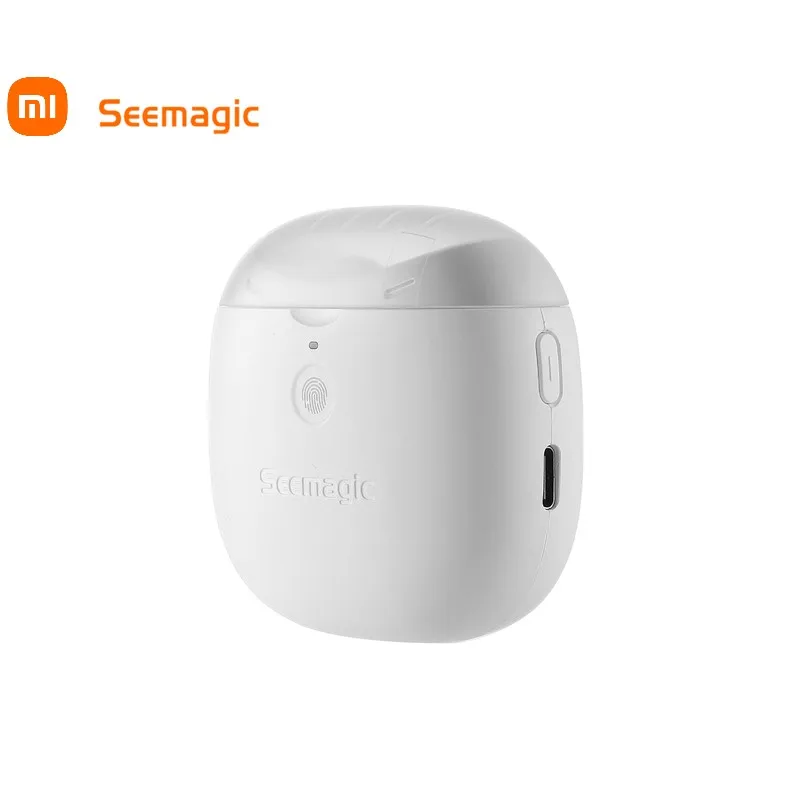 

Электрическая автоматическая машинка для стрижки ногтей Xiaomi Seemagic, профессиональный сенсорный старт, Инфракрасная защита, обновленная головка резака со светодиодной подсветкой, триммер