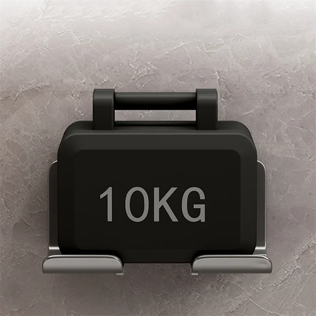 Hajszárító Tartó A Fürdőszoba Fali Szárító Bölcső Egyenesítő Állvány Szervező Tároló Doboz Wc -Fúvó Polcok - Image 4