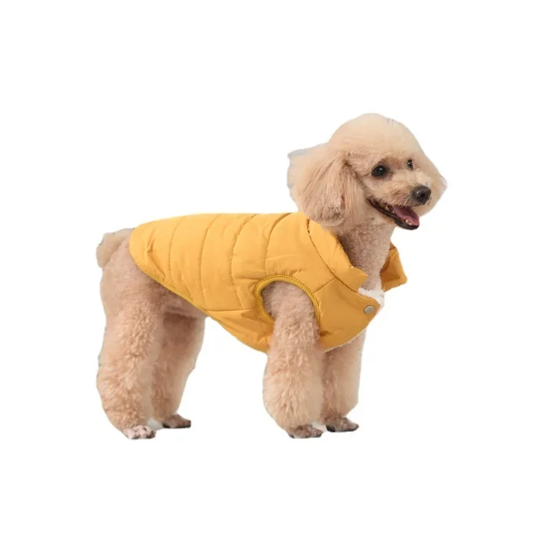 Pet Waterproof Cotton Clothing for Autumn and Winter Thickened and Warm Windproof and Cold Proof Winter Clothes