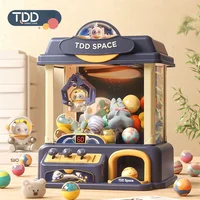 Doll Machine Coin Operated Play Game Mini Claw Catch Toy Machines Dolls Maquina dulces Children Interactive Toys Birthday Gifts 1