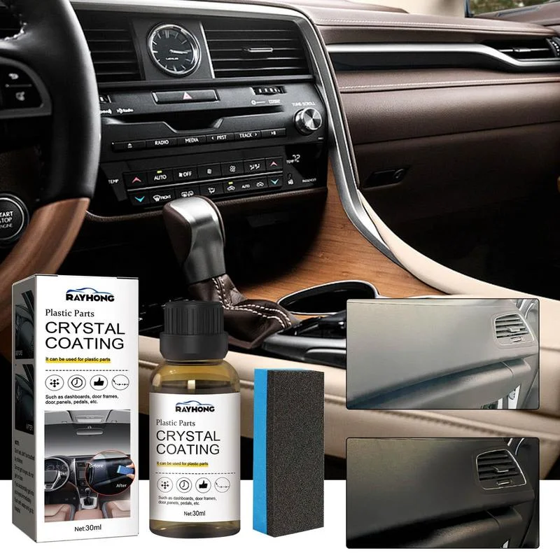 Rivestimento Di Ristrutturazione In Plastica Per Auto Parti In Plastica Rivestimento Cristallino Restauratore Brilla Di Aggiornamento