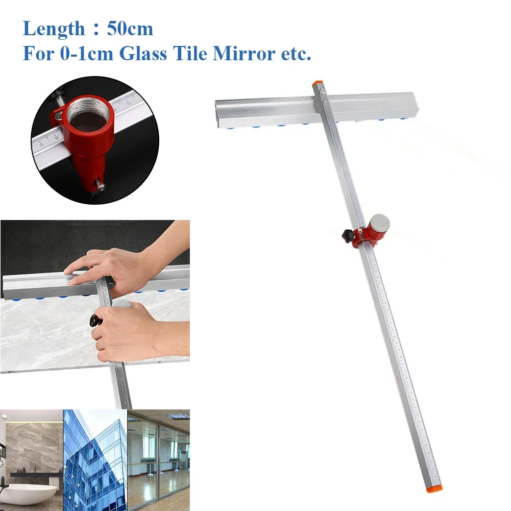 Tile Cutting Tool Ceramic and Porcelain Cutter Glass Tile Cutting Tools Floor and Porcelain Cutter Glass Push Knife T-Ype for Construction Tools
