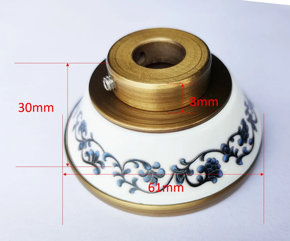 Faucet Accessories Ceramic Accessories for Wall Mounted Shower System Bath Tube Faucet