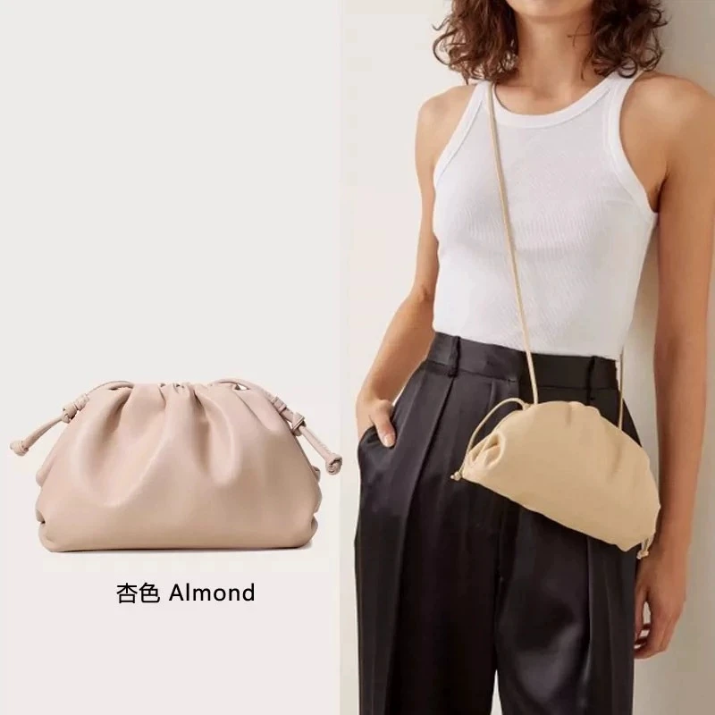 Maycred Women's Crescent Shoulder Bag - Y2K Star Dumpling Design, Vegan PU Leather, Adjustable Crossbody Strap For Party Or Travel - View #8
