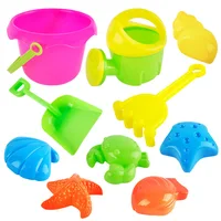Summer Beach Set Kids Soft Silicone Sandbox Set Building Snow Beach Game Sand Water Play Tools Swim Outdoor Toy Children Gifts 2