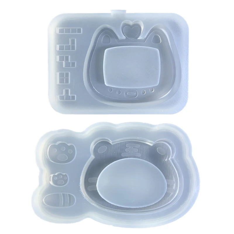 

2024 New Resin Shaker Molds Silicone Mold Pendant Jewelry Casting Mold for DIY Crafts Making Keychain Mold