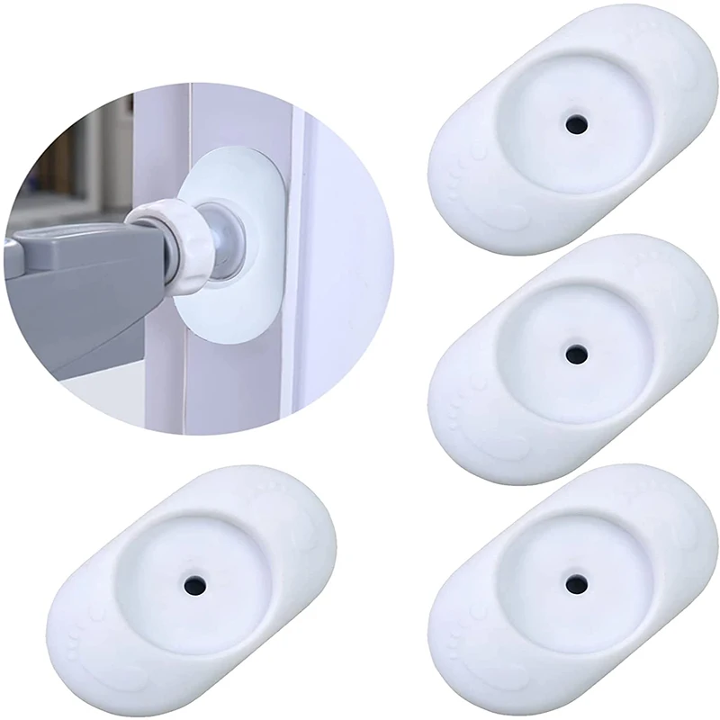 Ycozy Silicone Protezione Da Parete Per Cancello Bambini 4 Pezzi