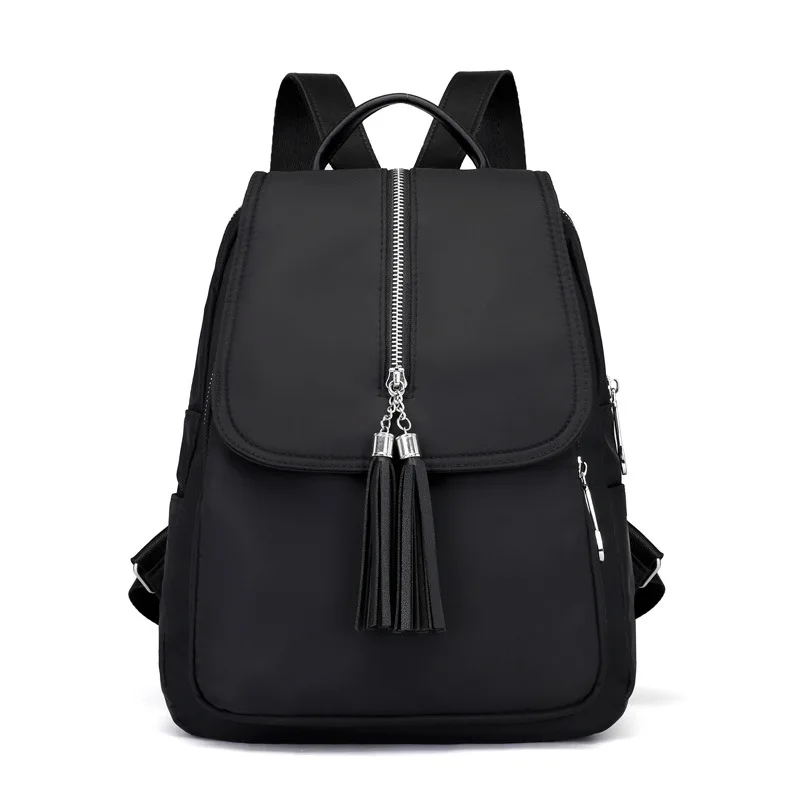 Travel backpack for women's new Korean version trendy casual fashion outdoor nylon Oxford cloth backpack for women