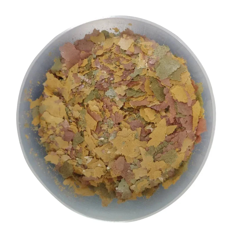 Tropical Ornamental Fish Feed - Nutrient-Rich Thin Slices