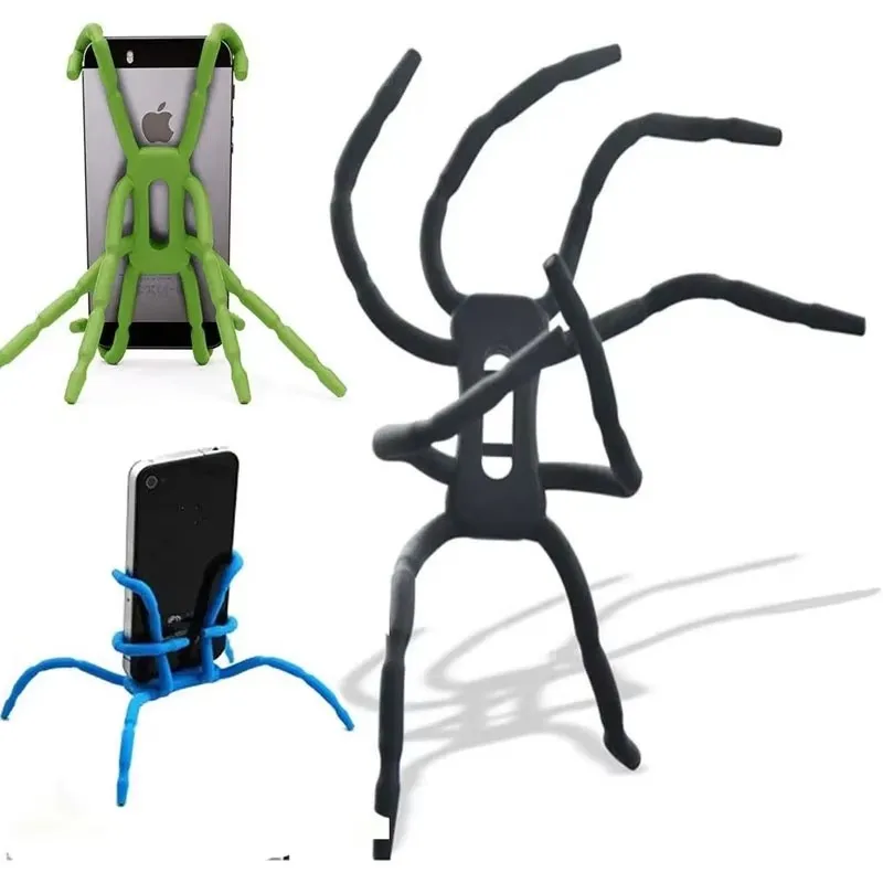 Multifunktionaler kreativer Wechselspinne Lazy Handyhalter Auto Mehrzweck kleiner Octopus Movie Handyhalter – Detail 5