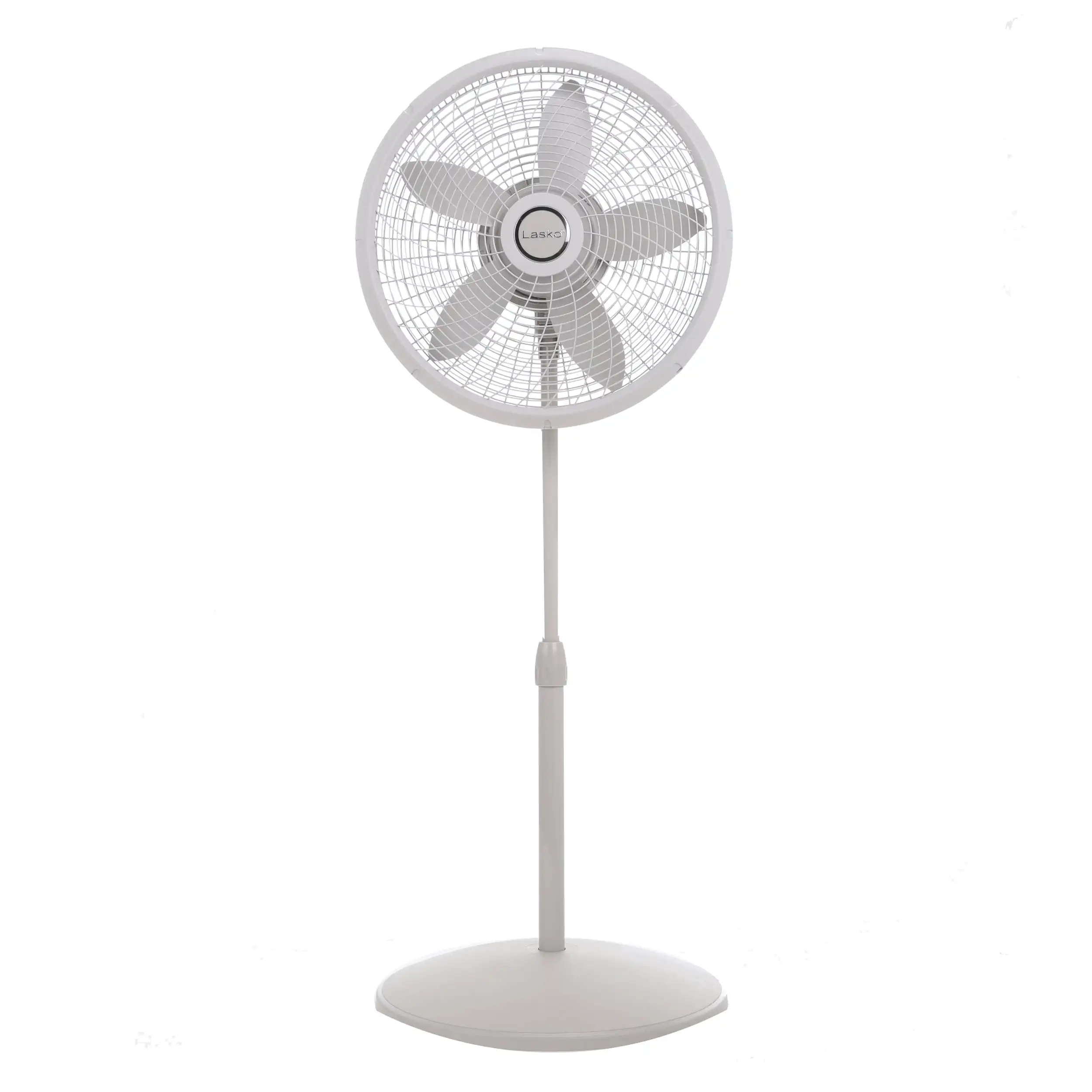 

Lasko 18" Adjustable Cyclone Pedestal Fan with 3 Speeds S18902 Gray Cooling Fan Household Appliances