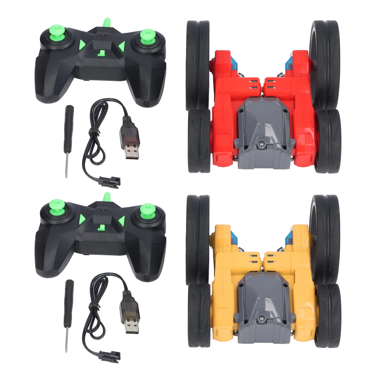 

2.4Ghz Remote Control Stunt Car 360 Degree Rotating RC Racing Car Electric Off-road Vehicle Gift For Kids