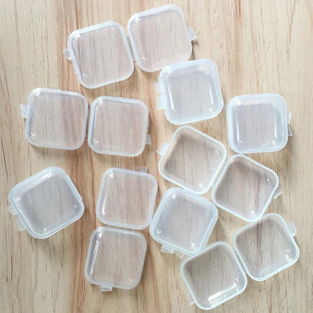 Clear Plastic Storage Containers  Transparent Plastic Containers - 10pcs -  Aliexpress