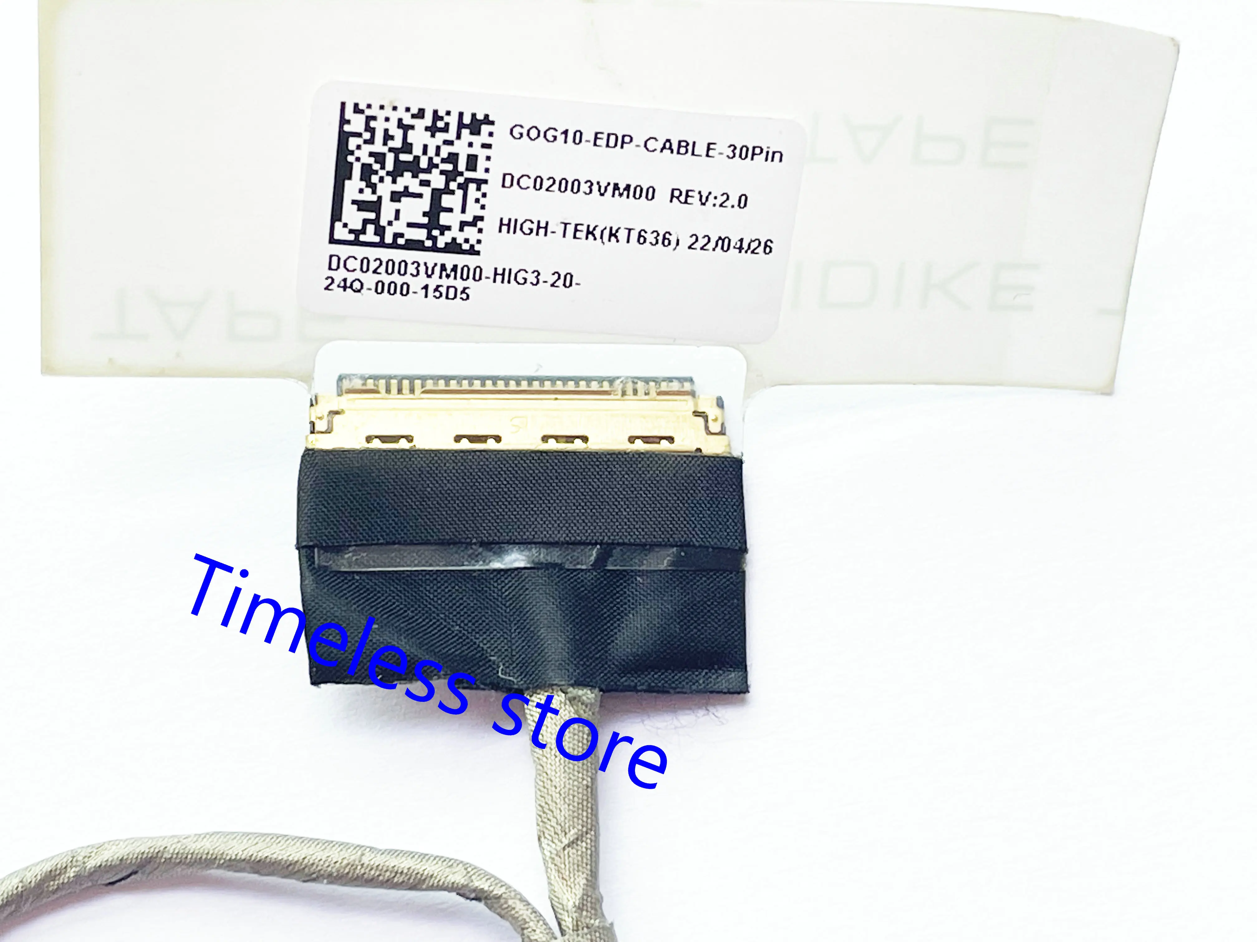 Led Lcd Lvds Cabo para Ideapad Lenovo 315aihu6 15ai6 30pin Dc02003v00 5c10s30292 Novo - Imagem 2