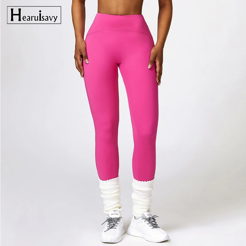 

Eco-friendly Fabrics High Waist Yoga Pants Women Push Up Sports Leggings Stretch Gym Leggings Woman Breathable Yoga Clothing
