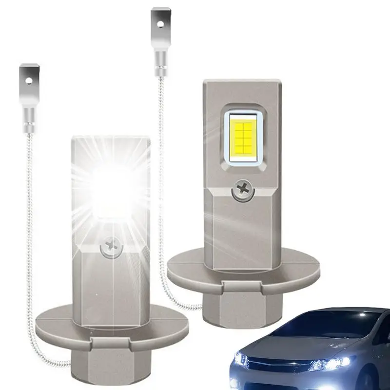 

Лампы головного света H3, 2 шт., 6000K, для дневных ходовых огней, 12 В