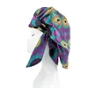 Extra Large African Pattern Print Satin Bonnet Women Night Sleep Cap Adjustable Wide Band Elastic Head Wrap Hair Bonnet Hat 3