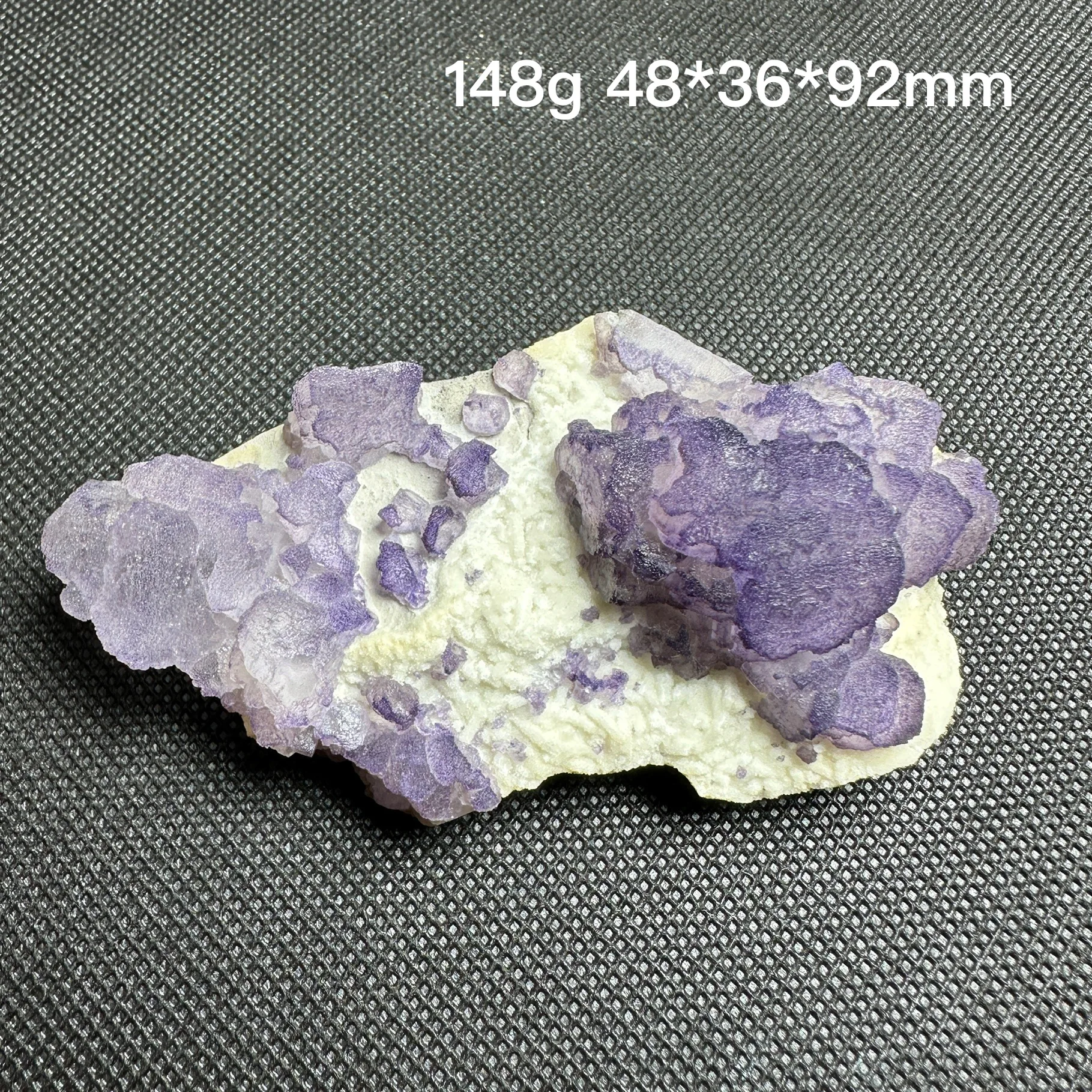 Natural fluorite Guizhou cubic purple fluorite cluster Mineral specimen Crystal quartz cluster healing stone home decoration