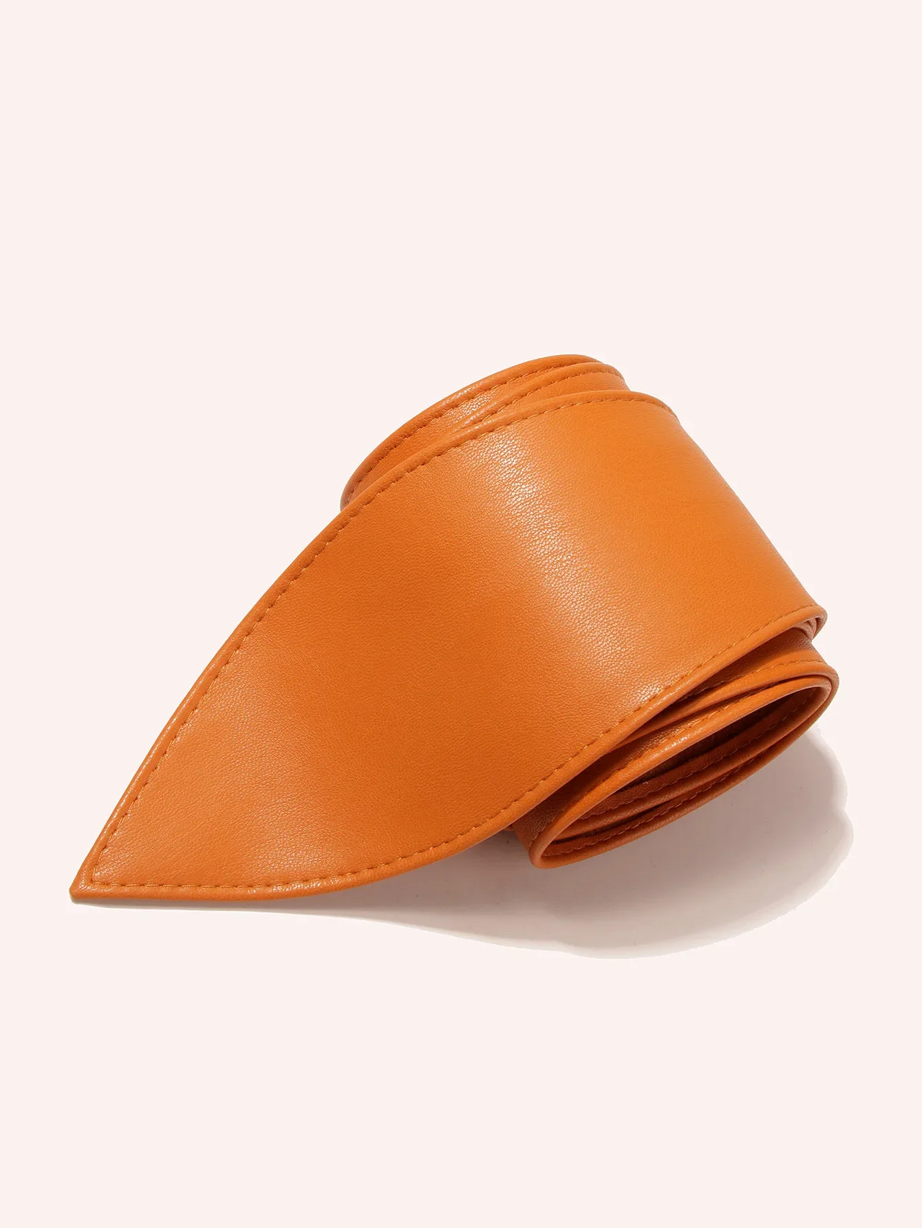 Taillenmieder mit breitem Gürtel, dekorativem Taillenmieder und Fliege, neues weiches und vielseitiges superlanges Band – Detail 8