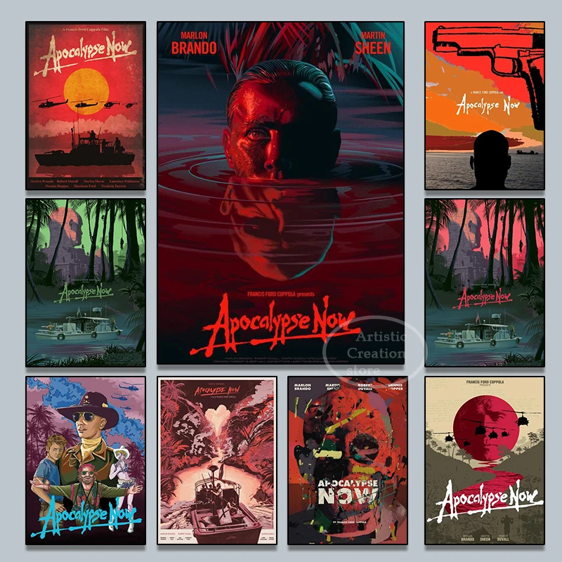 

Apocalypse Now Movie Print Art Canvas Poster For Living Room Decor Home Wall Picture