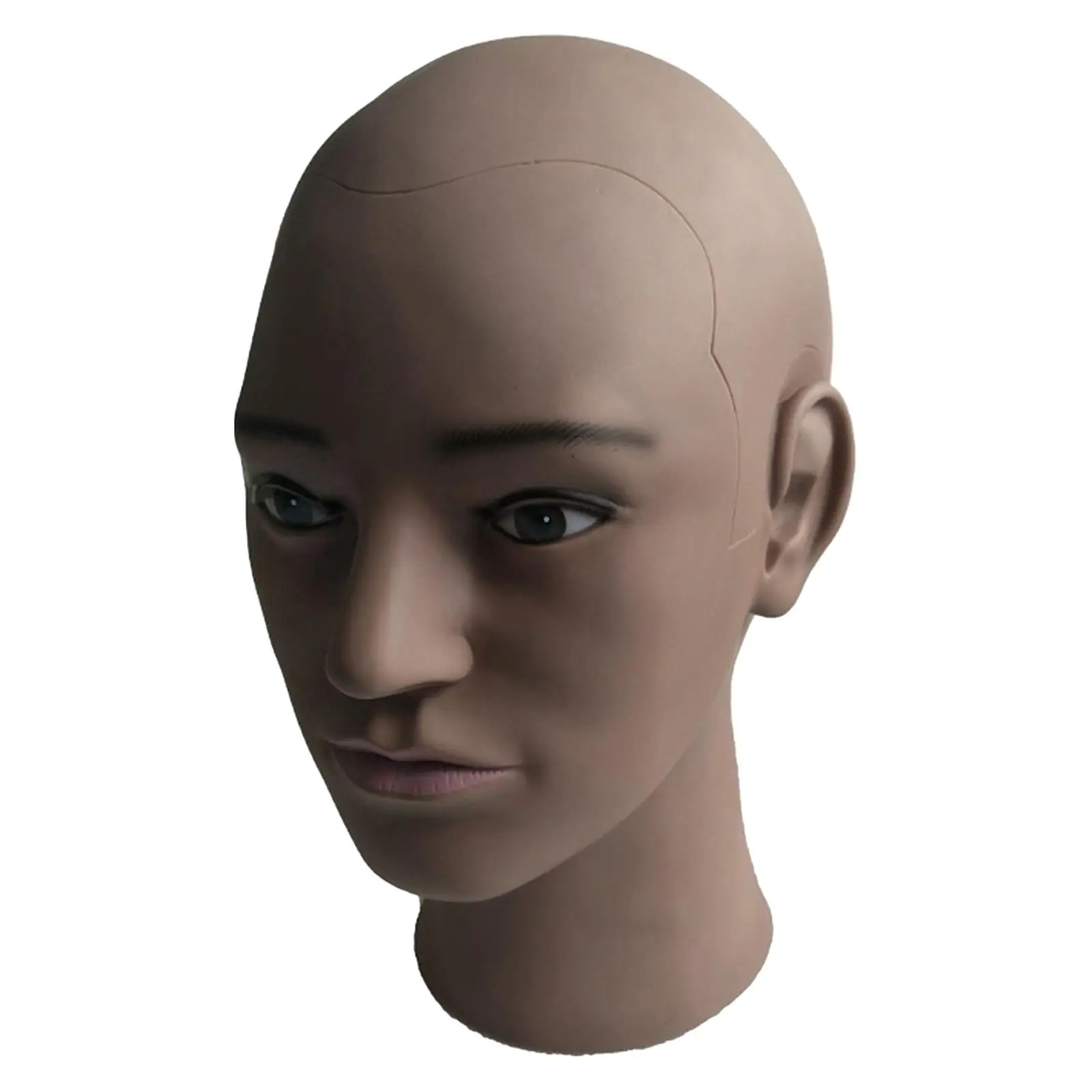 Female Bald Mannequin Head Display Mannequin Head Professional Stable Durable Manikin Head for Salon Home Headphone Headset