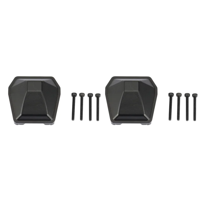 1Set/2Pcs Axial SCX6 AXI05000 1/6 RC 크롤러 자동차 업그레이드 부품 액세서리 용 전면 및 후면 디프 커버 액슬 하우징