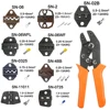 MINI EUROPE STYLE Die Sets for SN SN48B CRIMPING PLIER series hand crimping tool and for SN01 SN02C SN02 SN02WF SN06 1