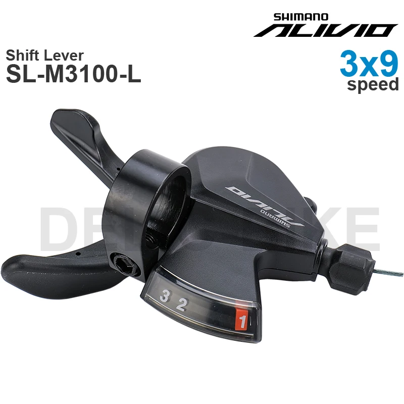 Grupo SHIMANO ALIVIO M3100 2x9 velocidades con palanca de