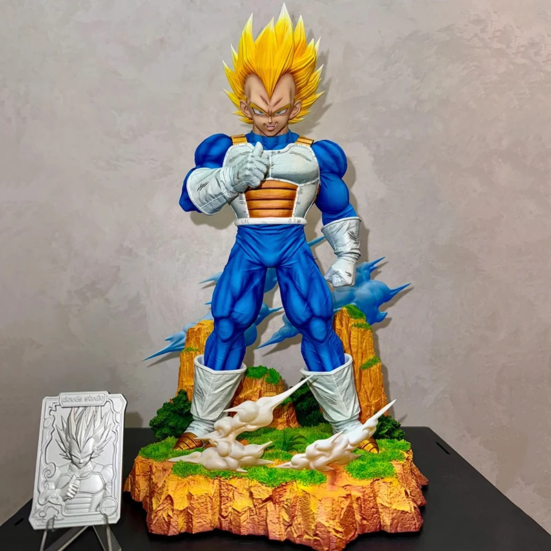 37Cm Anime Spacesuit Vegeta Action Figure Dragon Ball Figure Super Saiya Statue Prince Figurine Pvc Decorazione Da Collezione Giocattoli