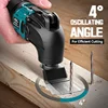 Brushless Versatile Oscillating Tool Electric Saw Trimmer Trimming Shovel Woodworking Cutting Tool For Makita 18V Battery 2